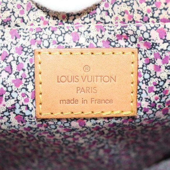 LOUIS VUITTON Monogram Denim Patchwork Speedy 30 Bag Blue M95380 Auth yk19687A - Picture 10 of 16